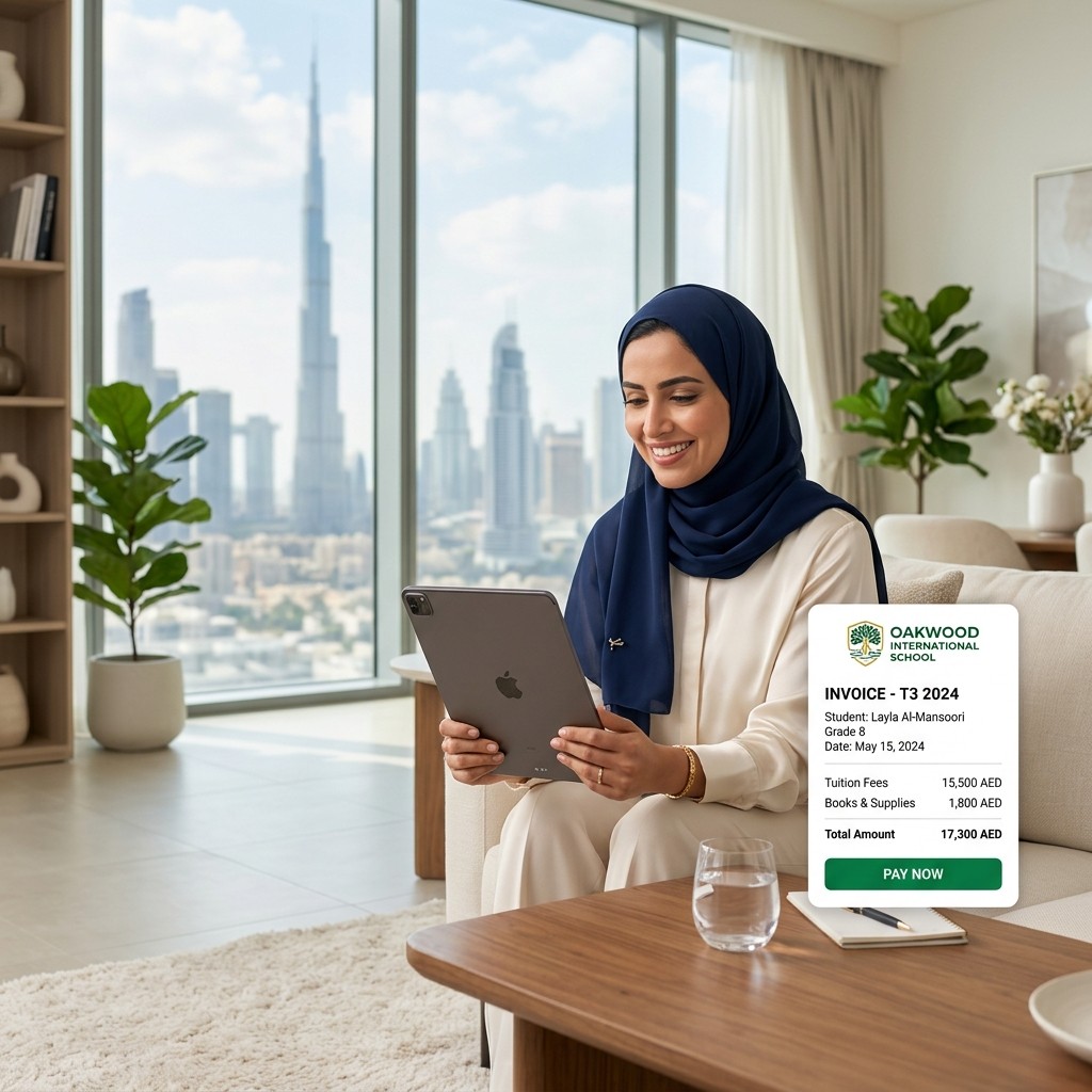 Sending parents E-invoices for Institutes Industry representation